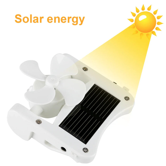 Mini Fan Solar Powered Hat Fan Mini Portable Solar Powered Hat Fan