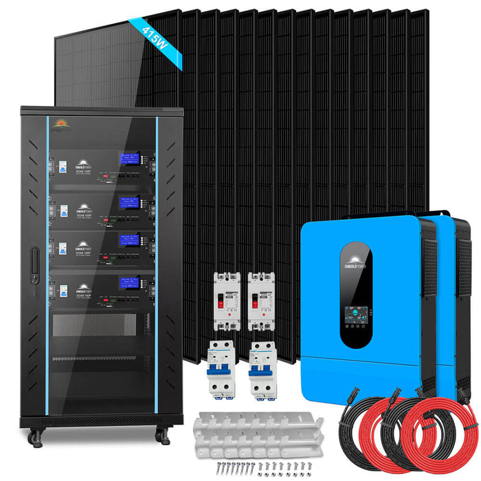 SunGoldPower 13000W 48V Off-Grid Solar Kit