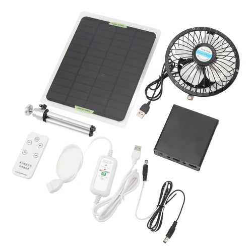 Greenhouse Solar Fan Solar Fan Solar Panel Fan 20W 2350RPM Ventilation