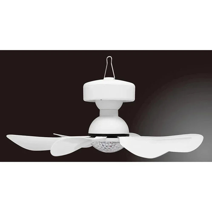 Energy and Light Solar Ceiling Fan with Solar Panel Remote Control