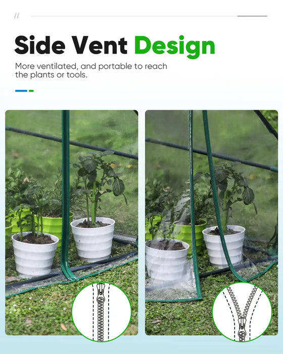 Quictent 95" x 36" x 36" Small Greenhouse