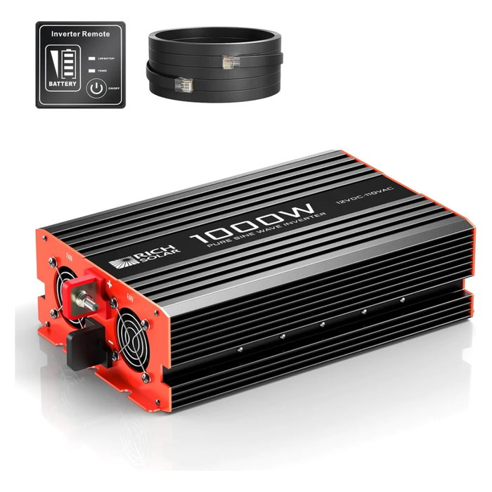 Rich Solar 1000 Watt Industrial Pure Sine Wave Inverter