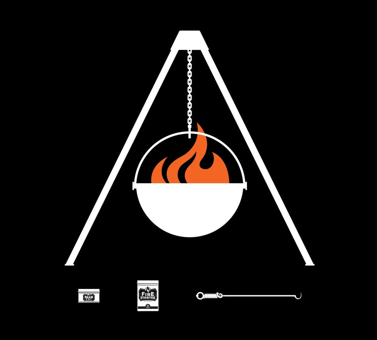 Cowboy Cauldron The Dude 24" Fire Pit