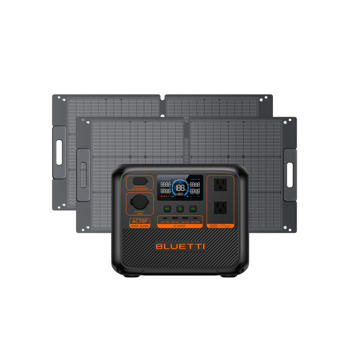BLUETTI AC70P 1000W Portable Power Station