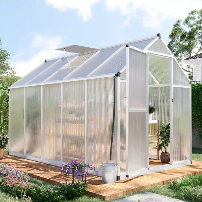KING BIRD Walk-in Polycarbonate Greenhouse