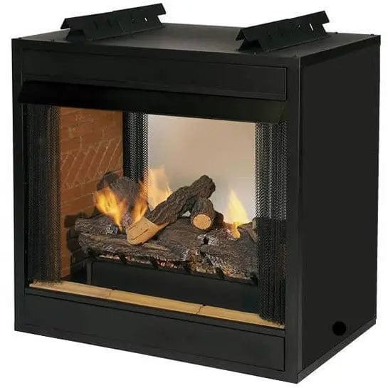 American Hearth Lincoln Premium 36" See-Through Vent-Free Gas Firebox