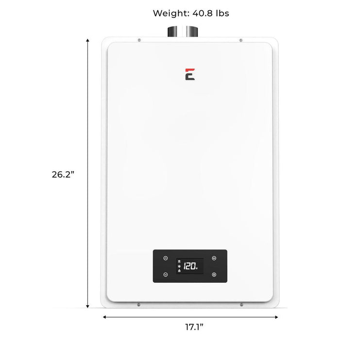 Eccotemp 6.5GB-ING Builder Series Indoor Natural Gas Tankless Water Heater 6.5 GPM