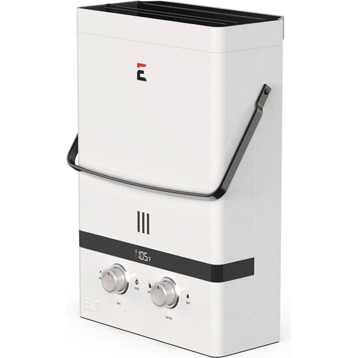 Eccotemp Bundle EL7-PS-LP Luxé Portable Outdoor Tankless Water Heater 1.85 GPM with / EccoFlo Diaphragm 12V Pump and Strainer - BELOW  $498