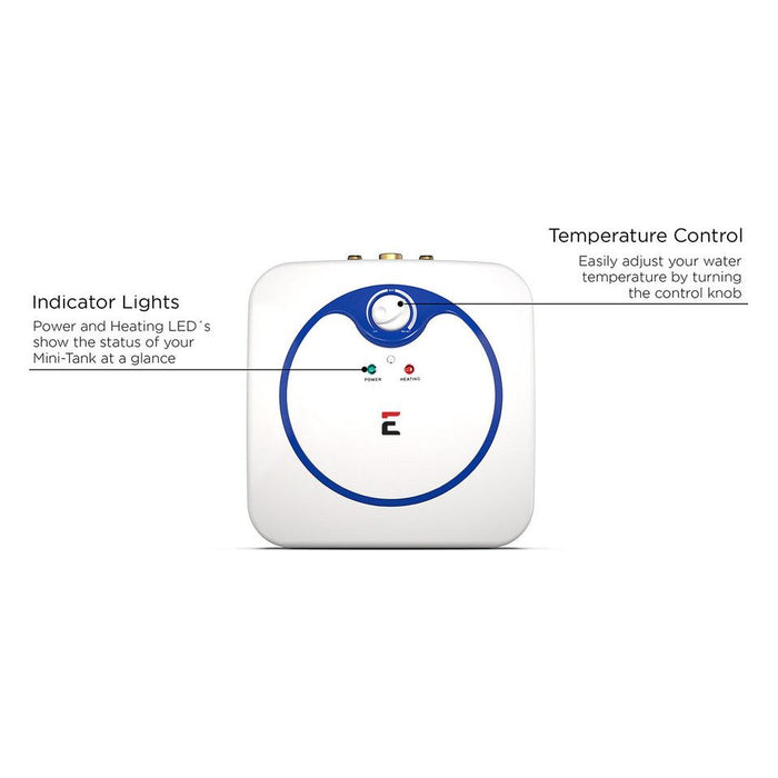 Eccotemp EM-2.5 ETL Under Sink Electric Mini Storage Tank Water Heater 2.5 GPM - BELOW  $498