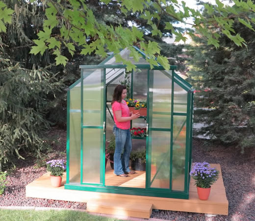 Grandio Element 6X7X4.ft Polycarbonate Greenhouse