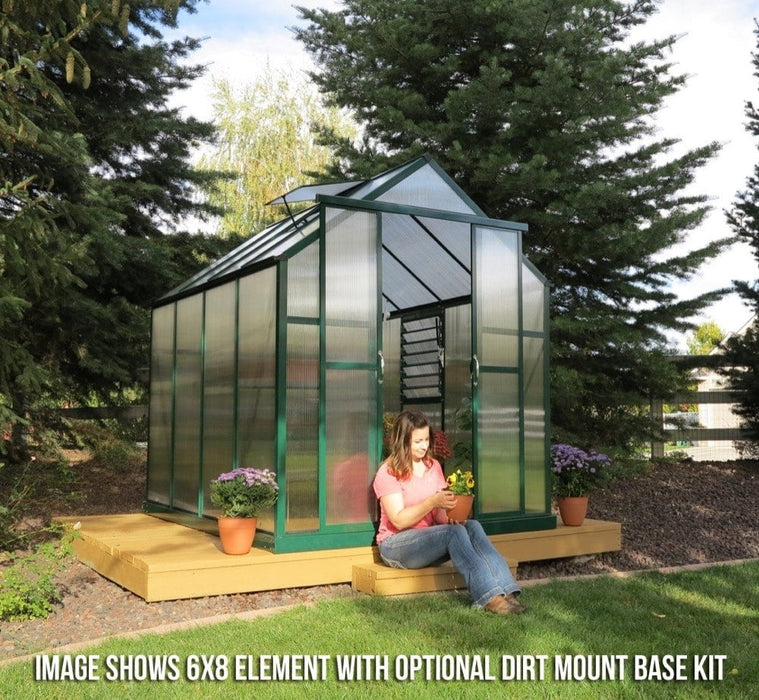 Grandio Element 6X7X8.ft Polycarbonate Greenhouse