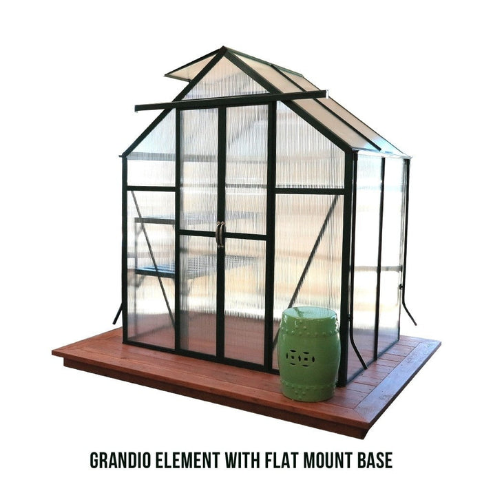 Grandio Element 6X7X12.ft Polycarbonate Greenhouse