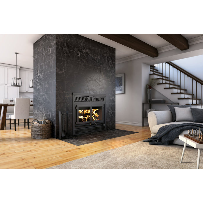 Valcourt Crown Style Faceplate For Waterloo High-Efficiency Fireplace
