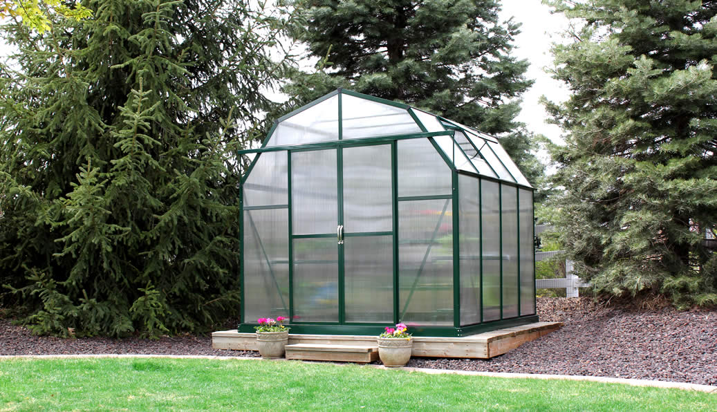 Grandio Elite 8X8X8.ft Polycarbonate Greenhouse