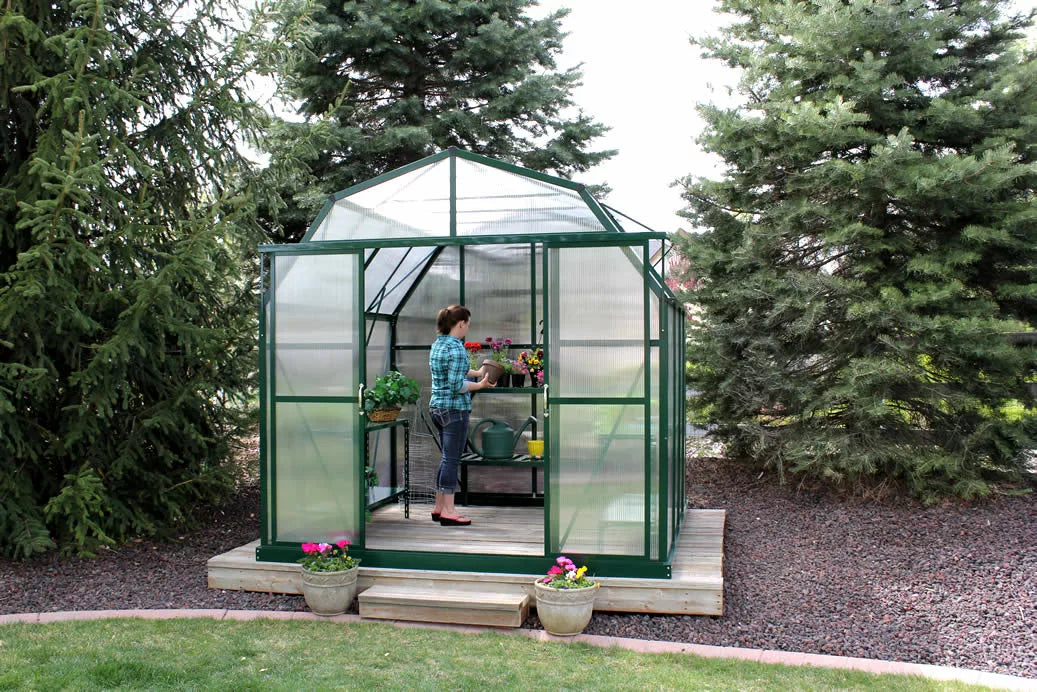 Grandio Elite 8X8X8.ft Polycarbonate Greenhouse