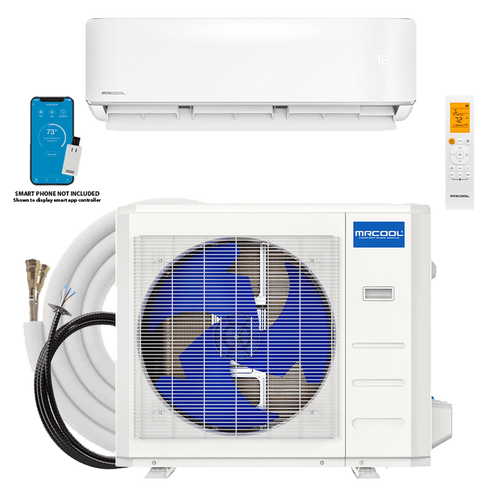 MRCOOL DIY 5th Gen From 9K To 36K BTU Single-Zone Mini-split Bundle
