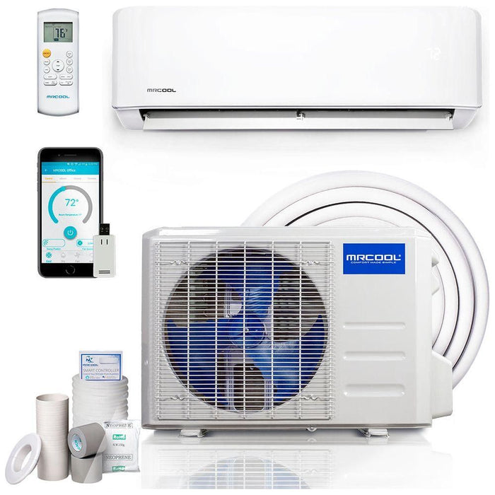 MRCOOL Advantage 3rd Gen 12,000 BTU 1 Ton Ductless Mini Split Air Conditioner and Heat Pump A-12-HP-115B