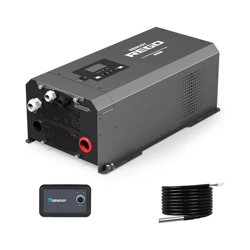 Renogy Rego 12V 3000W Pure Sine Wave Inverter Charger with LCD Display