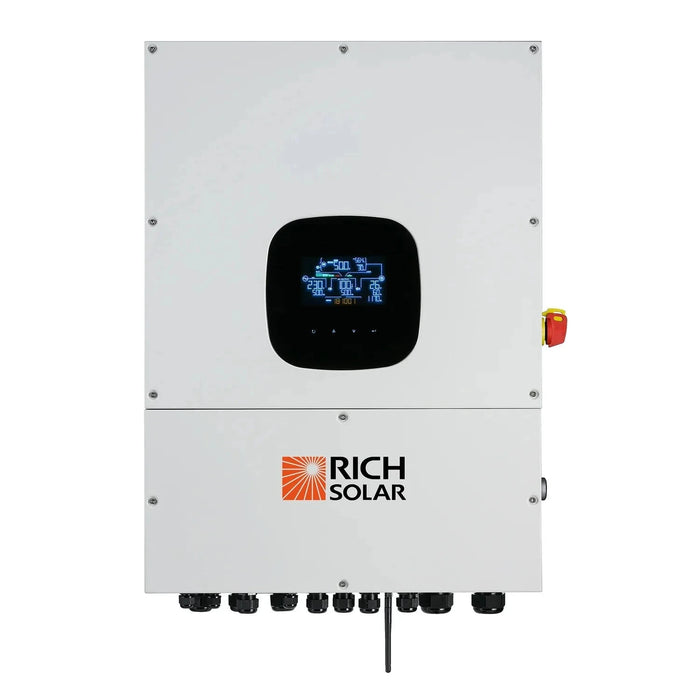 Rich Solar Nova 12K PV Hybrid Inverter 48V 120/240V Split Phase