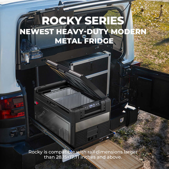 BougeRV Rocky 41QT Dual Zone 12V Portable Fridge