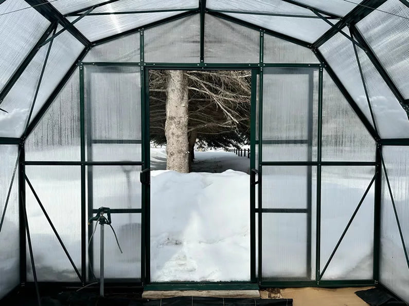 Grandio Summit 12X9X8.ft Polycarbonate Greenhouse