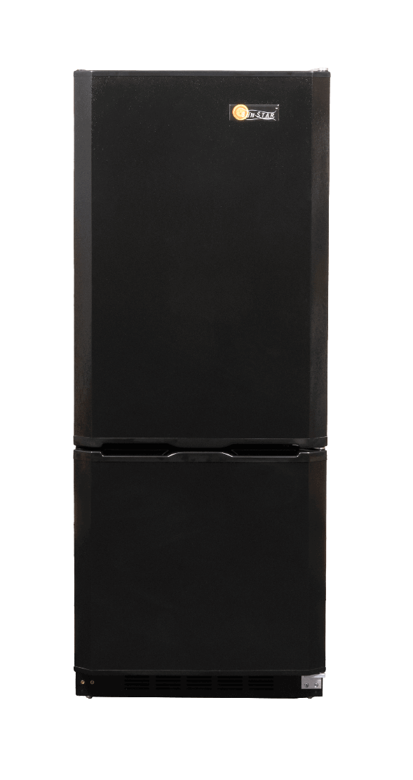 SunStar 10CU Solar DC/AC Refrigerator in Black — Modern Homestead Co.